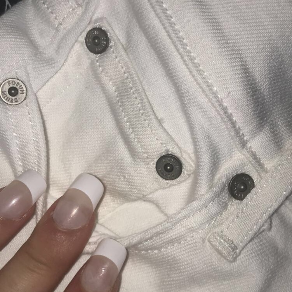 White jeans